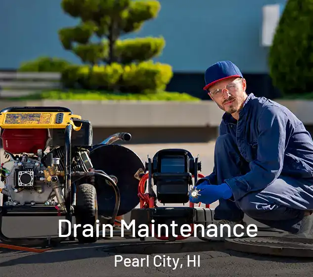  Drain Maintenance Pearl City, HI